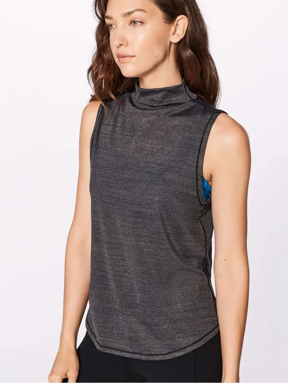 Lululemon Twist and Reach Tank Top - Charcoal
